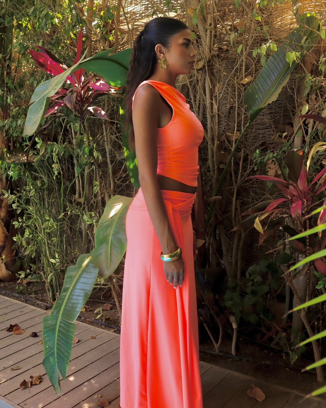 orīgamī knot skirt