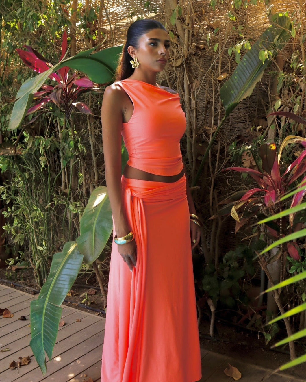 orīgamī knot skirt